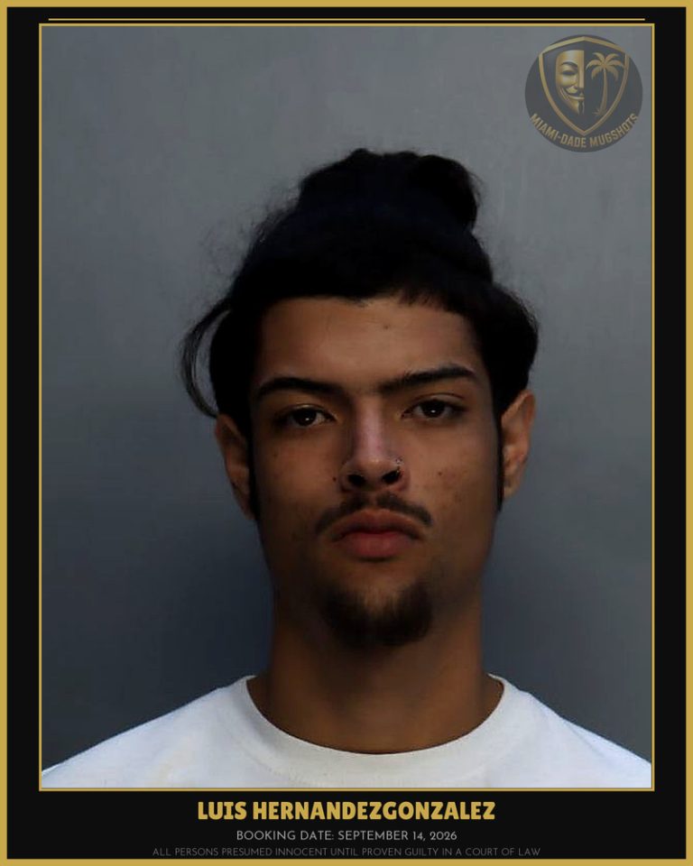 Hernandezgonzalez Luis Angel Arrested – Miami-Dade County (September 14, 2026)