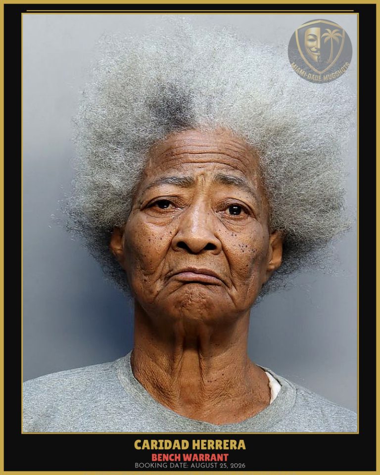 Herrera Caridad Arrested – BENCH WARRANT – Miami-Dade County (August 25, 2026)