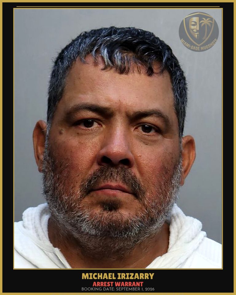Irizarry Michael  David Arrested – ARREST WARRANT – Miami-Dade County (September 1, 2026)