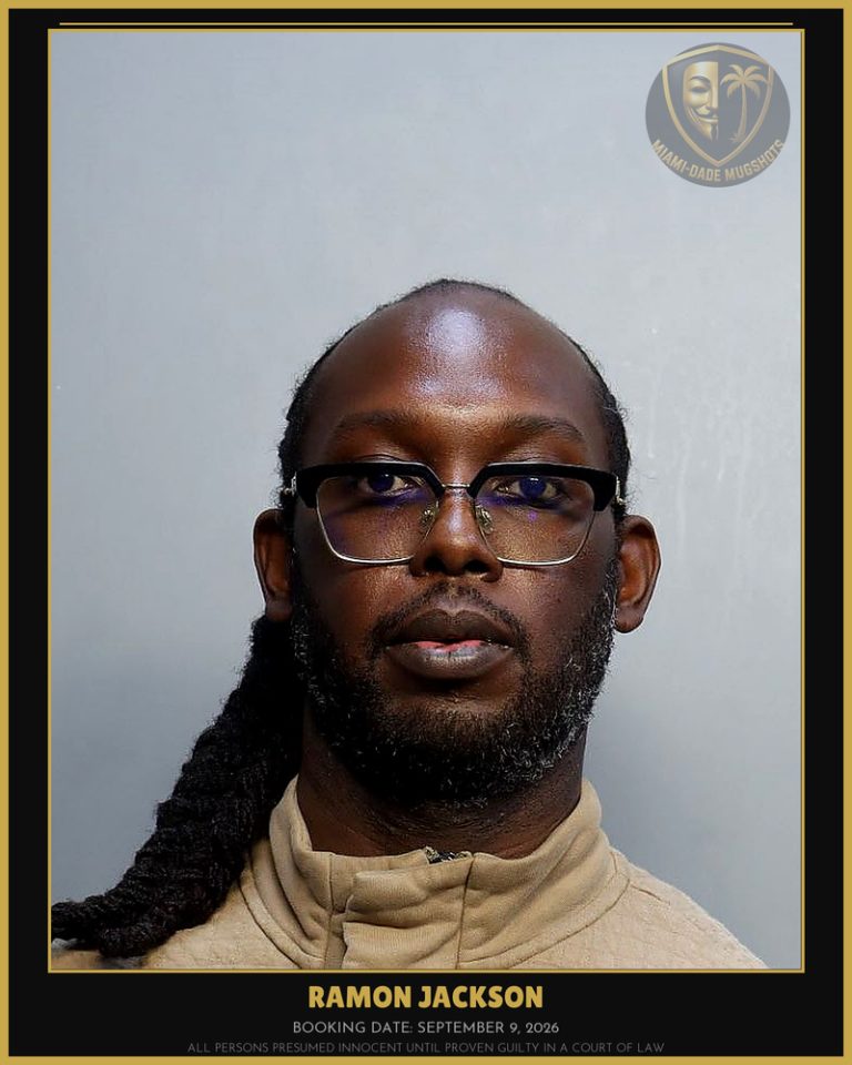 Jackson Ramon Arrested – Miami-Dade County (September 9, 2026)