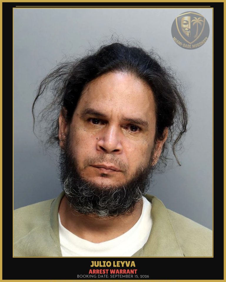 Leyva Julio Arrested – ARREST WARRANT – Miami-Dade County (September 15, 2026)
