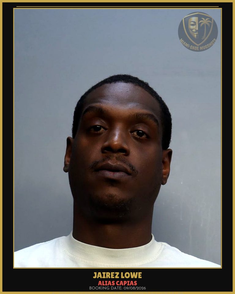 Lowe Jairez Monquae Arrested – ALIAS CAPIAS – Miami-Dade County (Unknown)