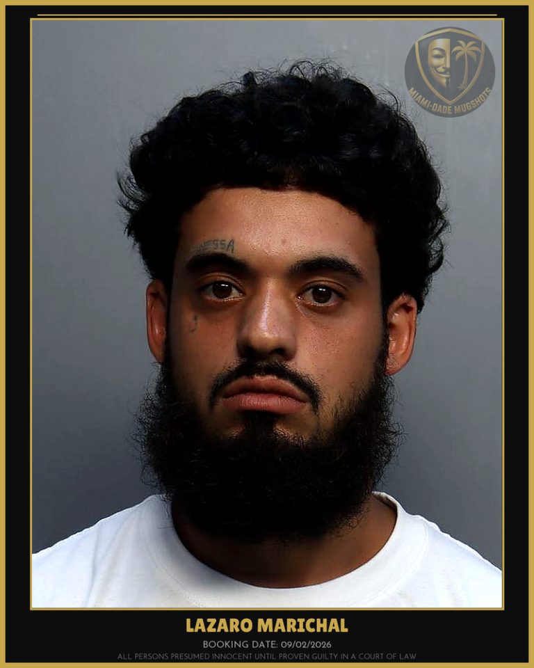 Marichal Lazaro Roberto Arrested – Miami-Dade County (Unknown)