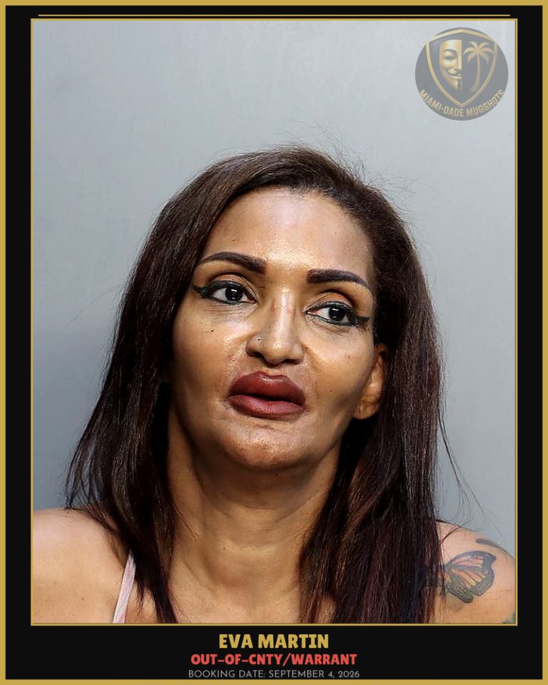 Martin Eva  Elizabeth Arrested – OUT-OF-CNTY/WARRANT – Miami-Dade County (September 4, 2026)