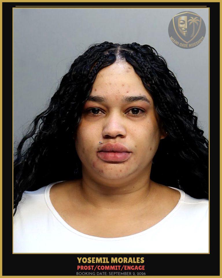 Morales Yosemil Arrested – PROST/COMMIT/ENGAGE – Miami-Dade County (September 2, 2026)