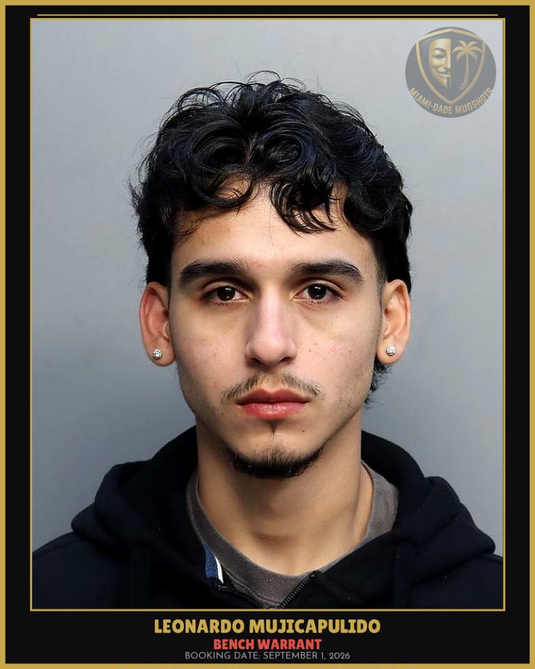 Mujicapulido Leonardo Joel Arrested – BENCH WARRANT – Miami-Dade County (September 1, 2026)