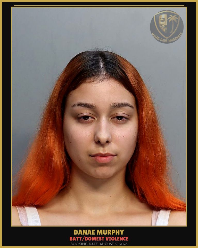 Murphy Danae  Louice Arrested – BATT/DOMEST VIOLENCE – Miami-Dade County (August 31, 2026)