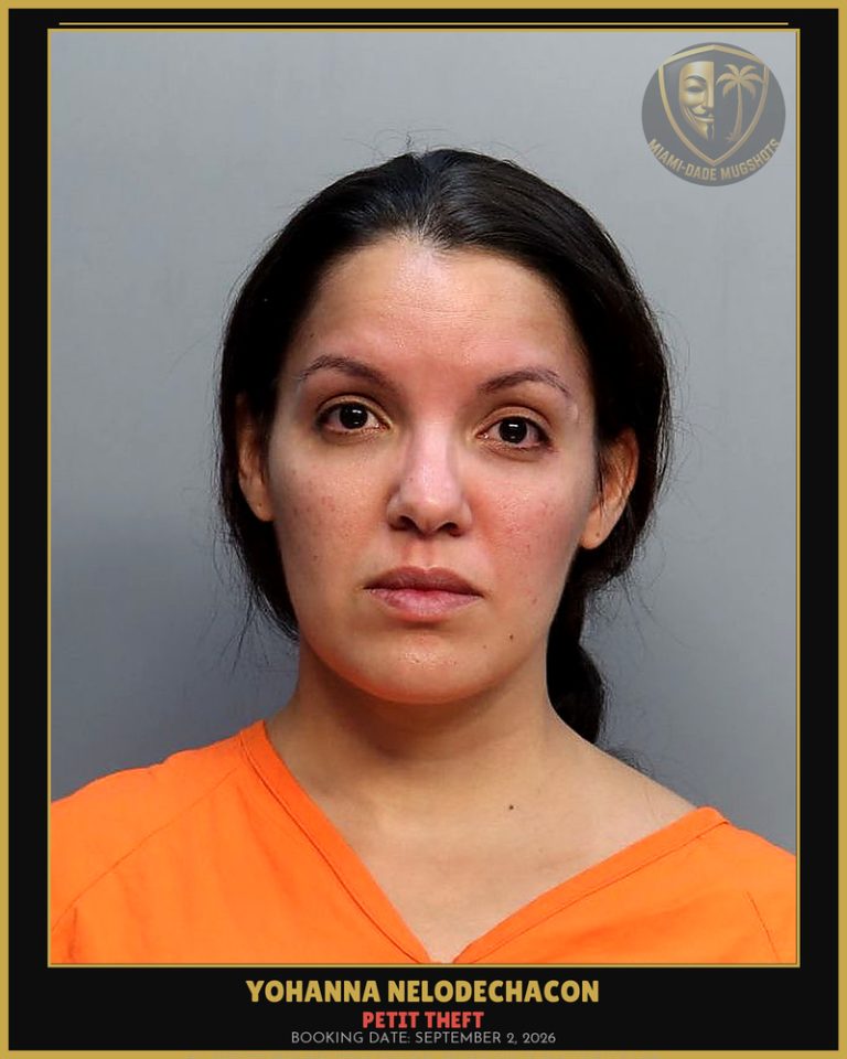 Nelodechacon Yohanna Vanessa Arrested – PETIT THEFT – Miami-Dade County (September 2, 2026)