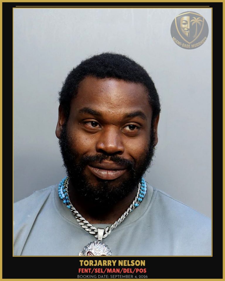 Nelson Torjarry Jermaurta Arrested – FENT/SEL/MAN/DEL/POS – Miami-Dade County (September 4, 2026)