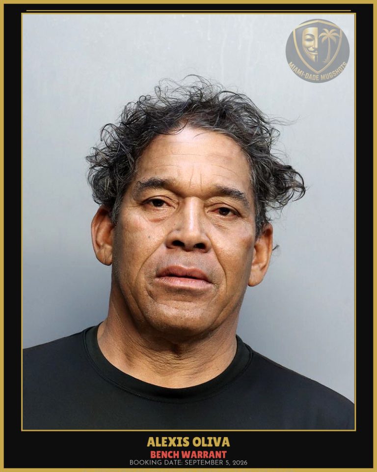 Oliva Alexis Arrested – BENCH WARRANT – Miami-Dade County (September 5, 2026)
