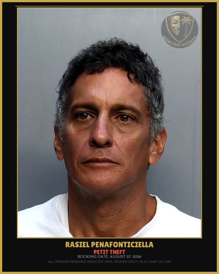Penafonticiella Rasiel Arrested – PETIT THEFT – Miami-Dade County (August 27, 2026)