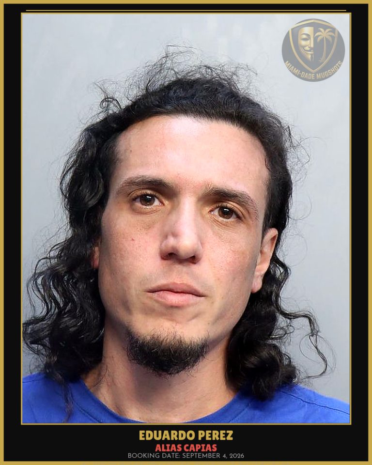 Perez Eduardo  Garcia Arrested – ALIAS CAPIAS – Miami-Dade County (September 4, 2026)