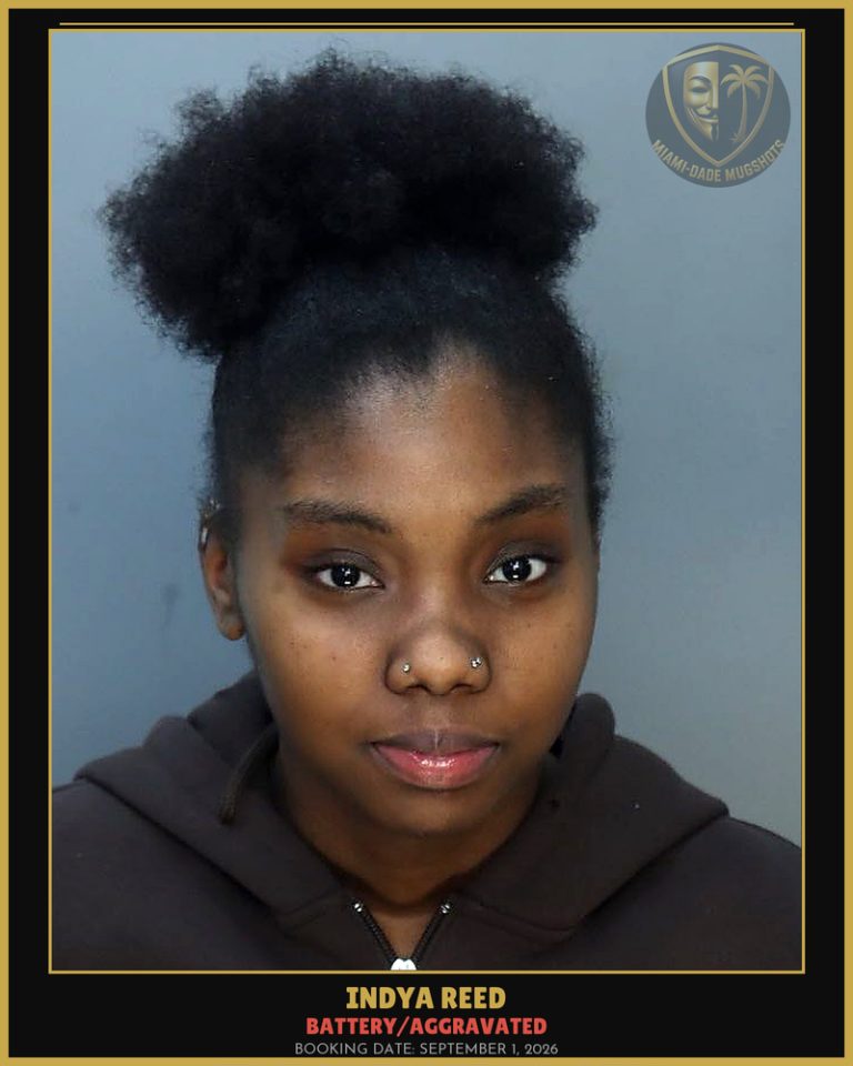 Reed Indya Lashae Arrested – BATTERY/AGGRAVATED – Miami-Dade County (September 1, 2026)