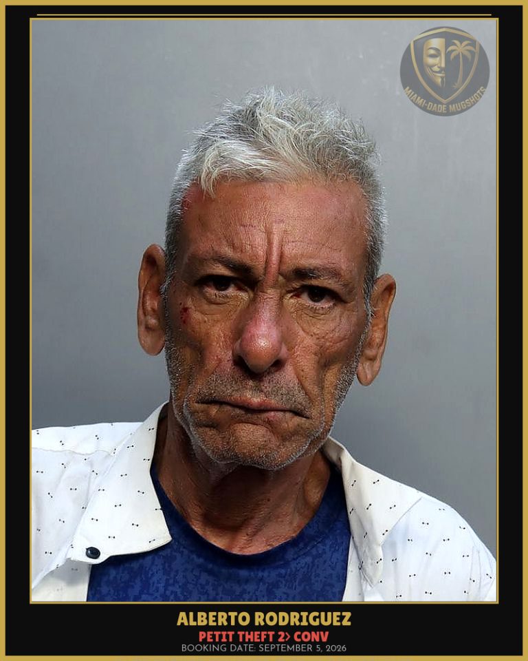 Rodriguez Alberto Arrested – PETIT THEFT 2> CONV – Miami-Dade County (September 5, 2026)