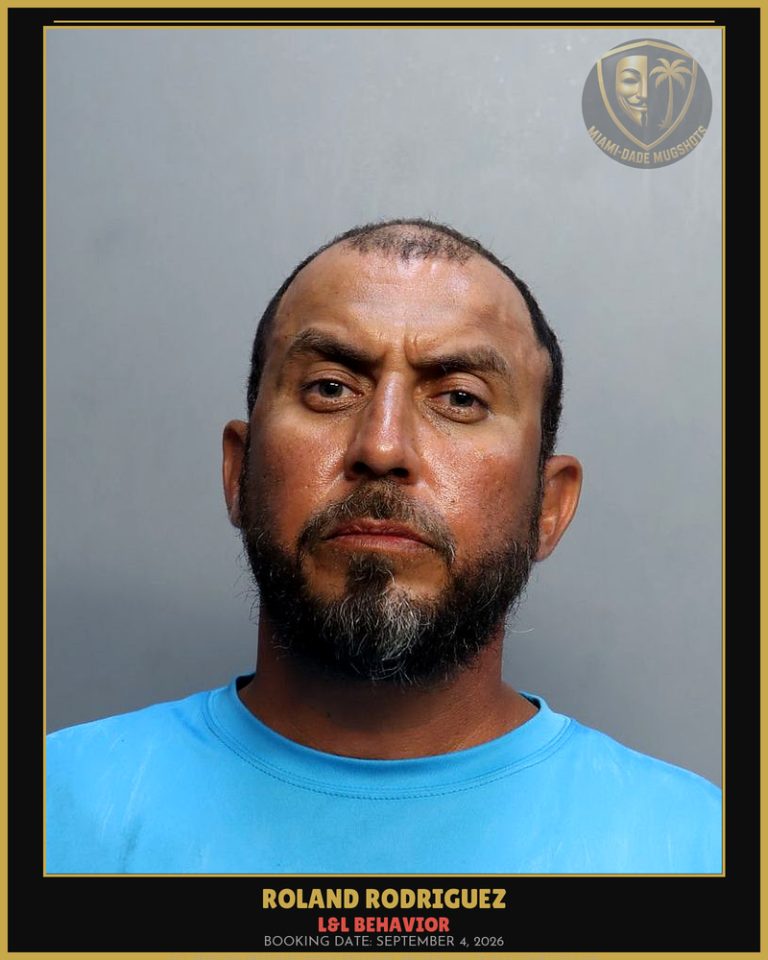Rodriguez Roland Arrested – L&L BEHAVIOR – Miami-Dade County (September 4, 2026)