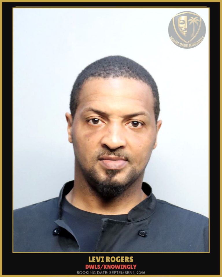 Rogers Levi Arrested – DWLS/KNOWINGLY – Miami-Dade County (September 1, 2026)
