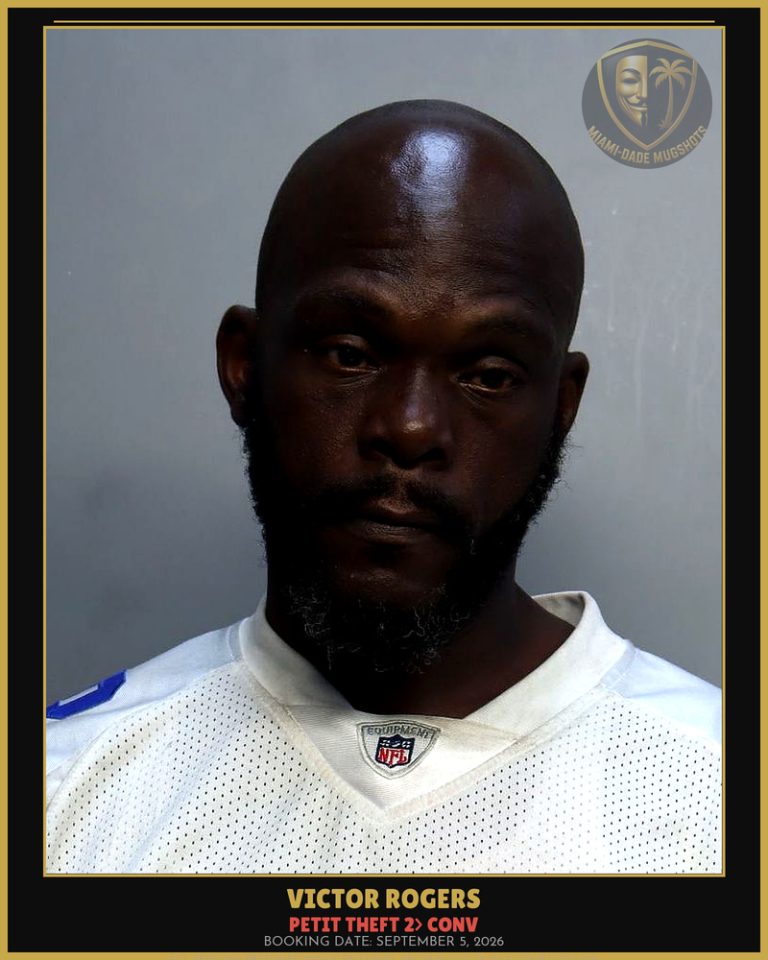 Rogers Victor  Lamar Arrested – PETIT THEFT 2> CONV – Miami-Dade County (September 5, 2026)
