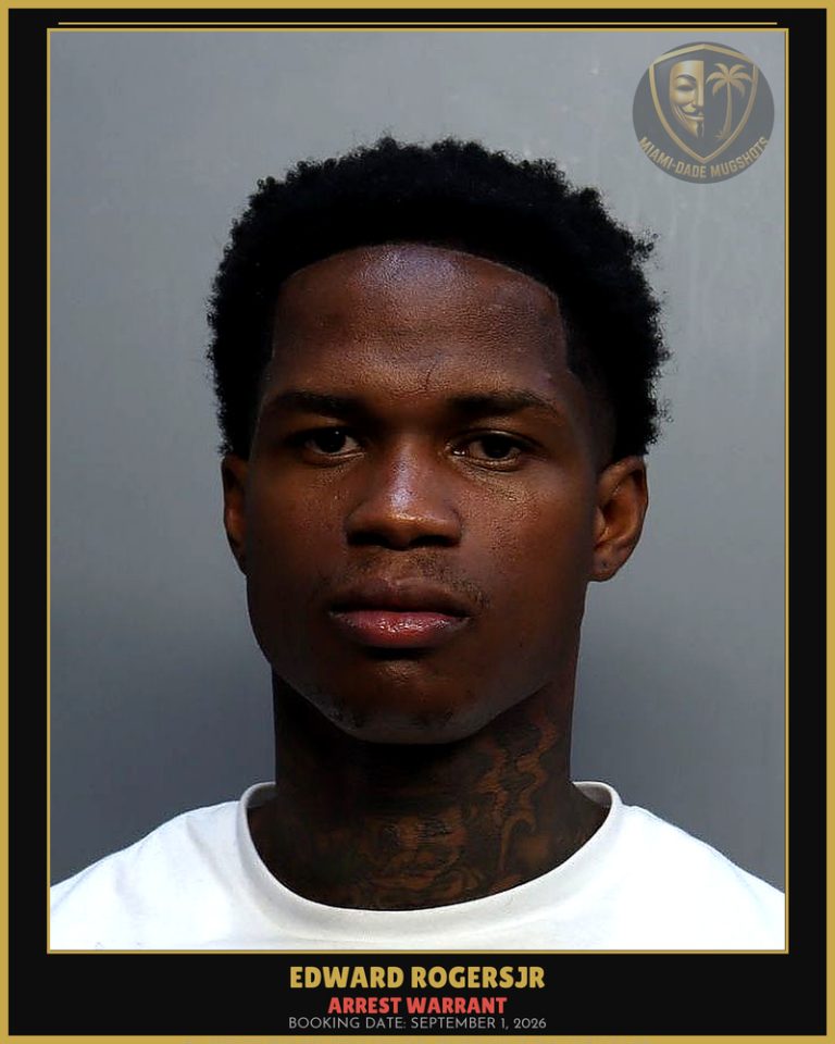 Rogersjr Edward Lee Arrested – ARREST WARRANT – Miami-Dade County (September 1, 2026)