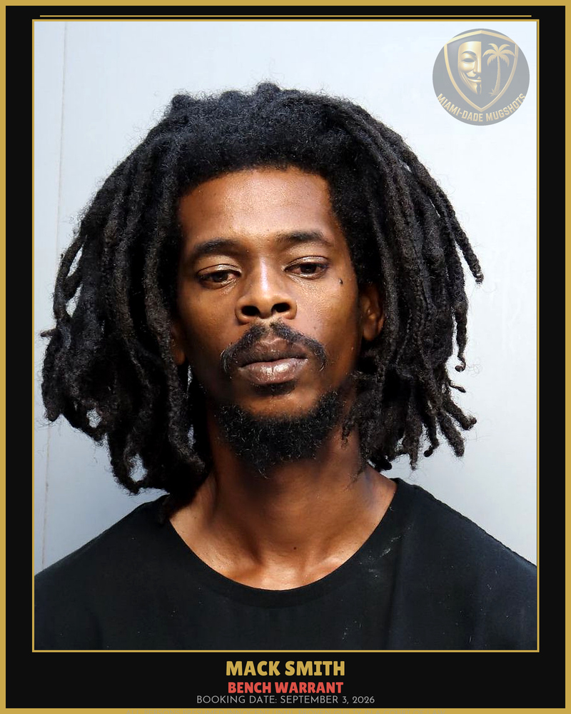 Smith Mack Cornelius Arrested – Bench Warrant – Miami-Dade County (September 3, 2026)
