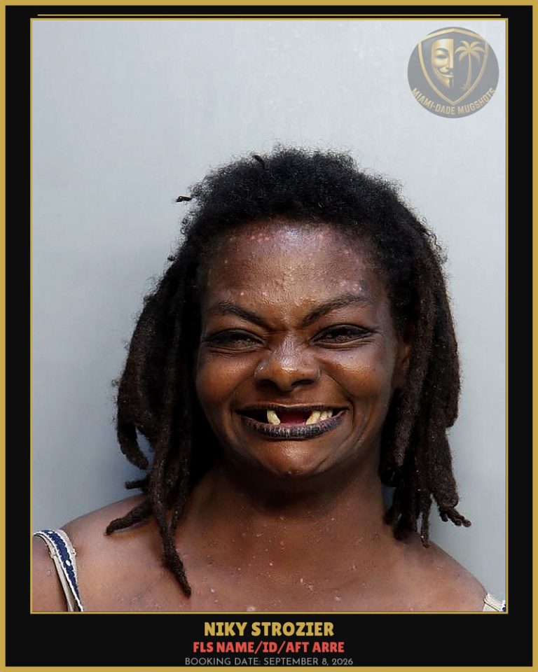 Strozier Niky  Chimere Arrested – FLS NAME/ID/AFT ARRE – Miami-Dade County (September 8, 2026)