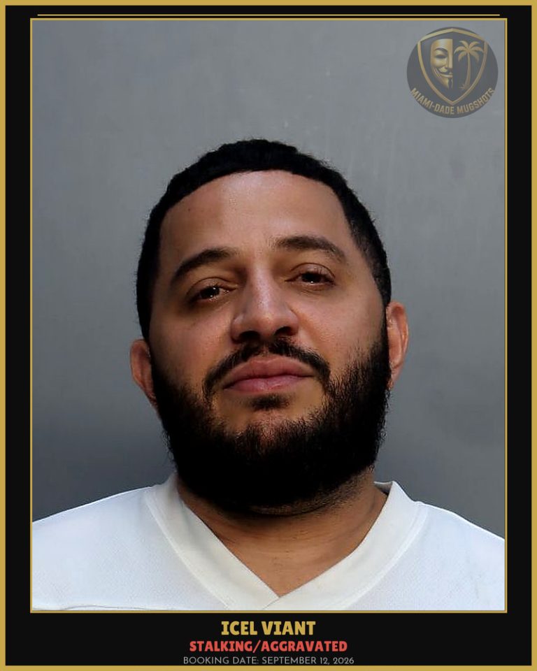 Viant Icel  Robert Arrested – STALKING/AGGRAVATED – Miami-Dade County (September 12, 2026)
