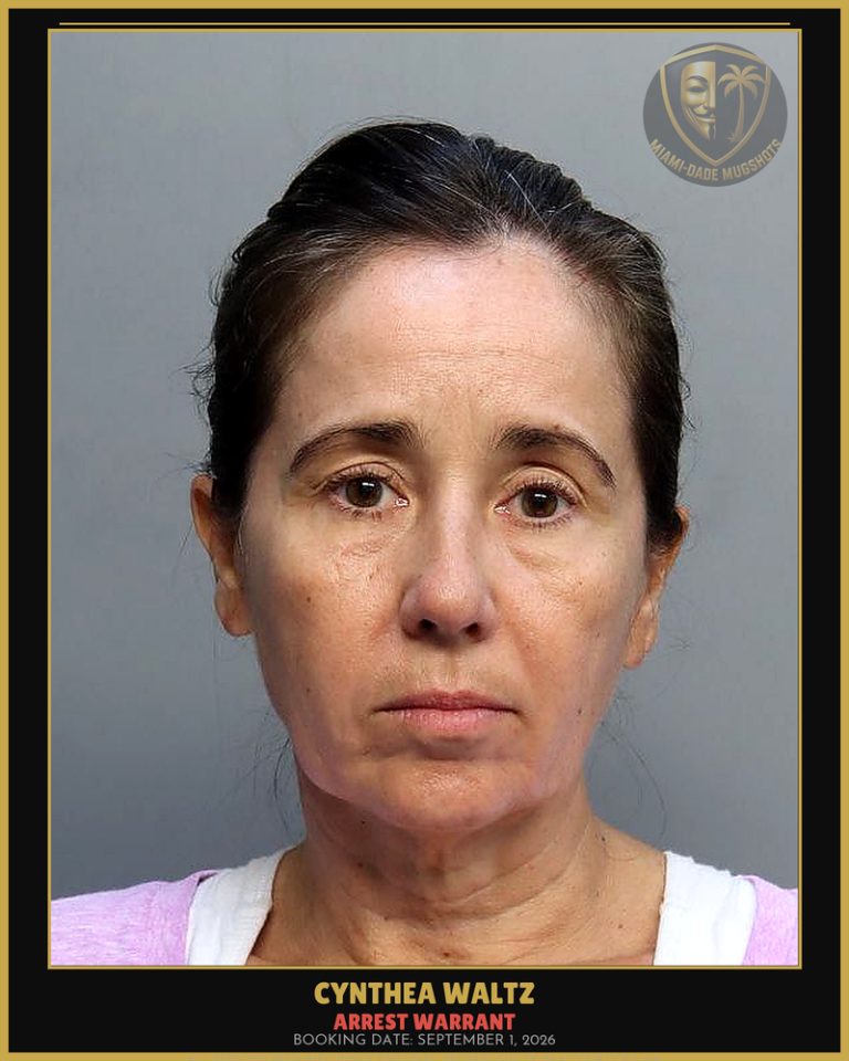 Waltz Cynthea Louise Arrested – ARREST WARRANT – Miami-Dade County (September 1, 2026)