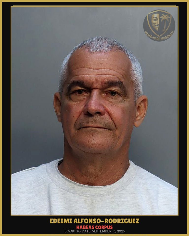 Alfonso-Rodriguez Edeimi  Edenildo Arrested – HABEAS CORPUS – Miami-Dade County (September 18, 2026)
