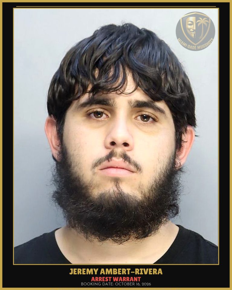 Ambert-Rivera Jeremy Arrested – ARREST WARRANT – Miami-Dade County (October 16, 2026)