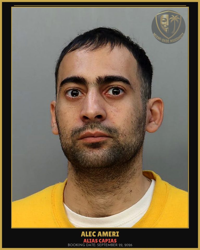 Ameri Alec Rodarte Arrested – ALIAS CAPIAS – Miami-Dade County (September 22, 2026)