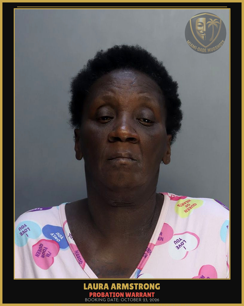 Armstrong Laura Arrested – Probation Warrant – Miami-Dade County (October 23, 2026)