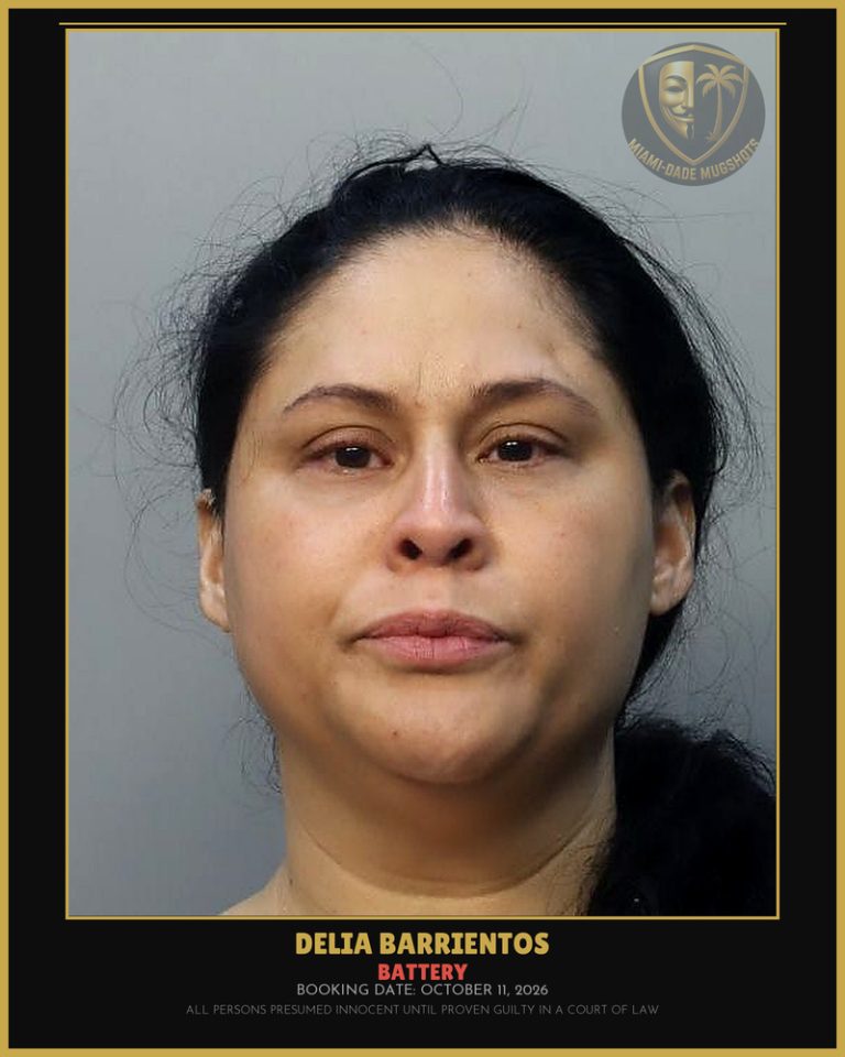 Barrientos Delia  Lizbeth Arrested – BATTERY – Miami-Dade County (October 11, 2026)