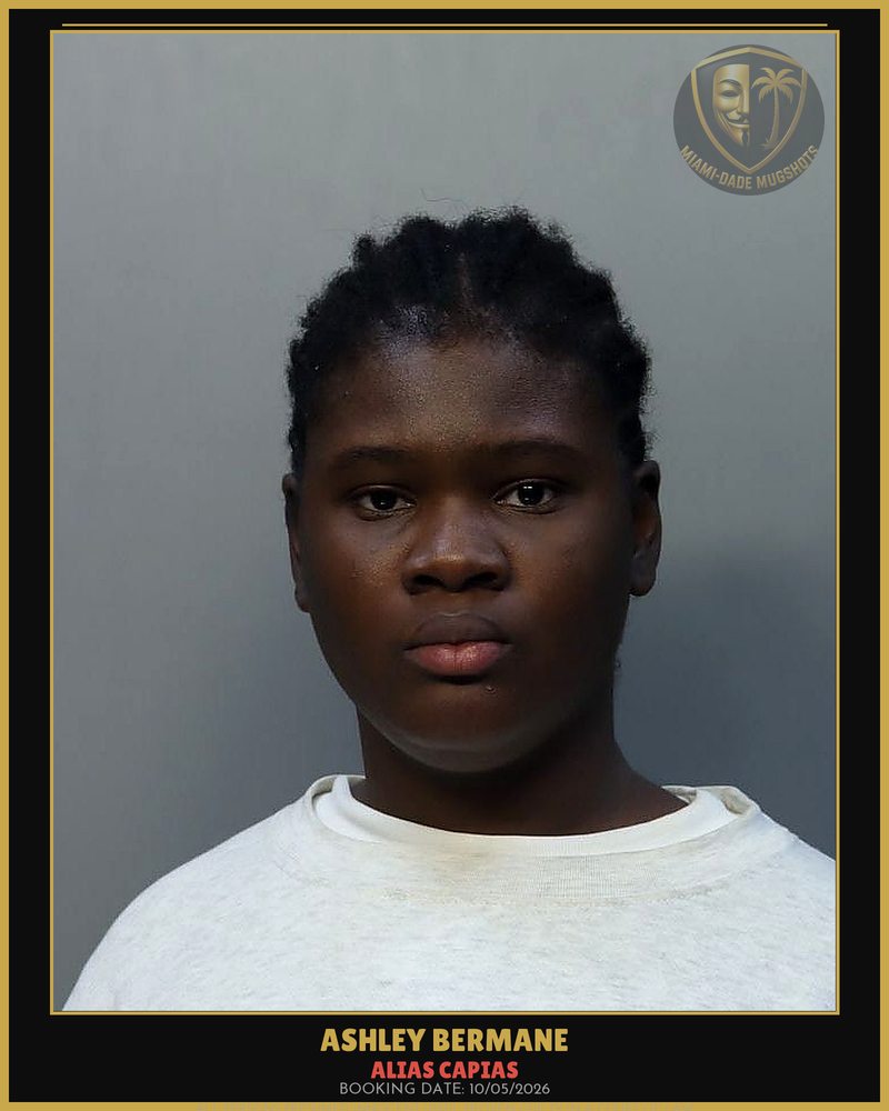 Bermane Ashley Arrested – Alias Capias – Miami-Dade County (Unknown)