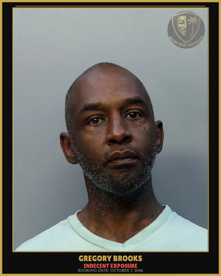 Brooks Gregory  Anthoni Arrested – INDECENT EXPOSURE – Miami-Dade County (October 7, 2026)