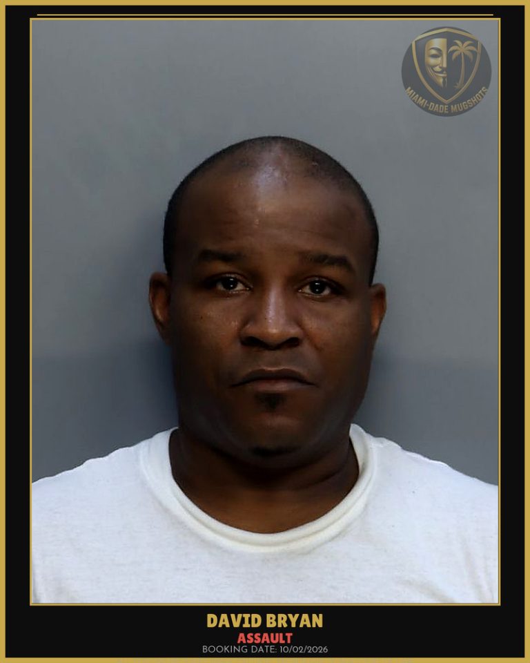 Bryan David  Anthony Arrested – ASSAULT – Miami-Dade County (Unknown)