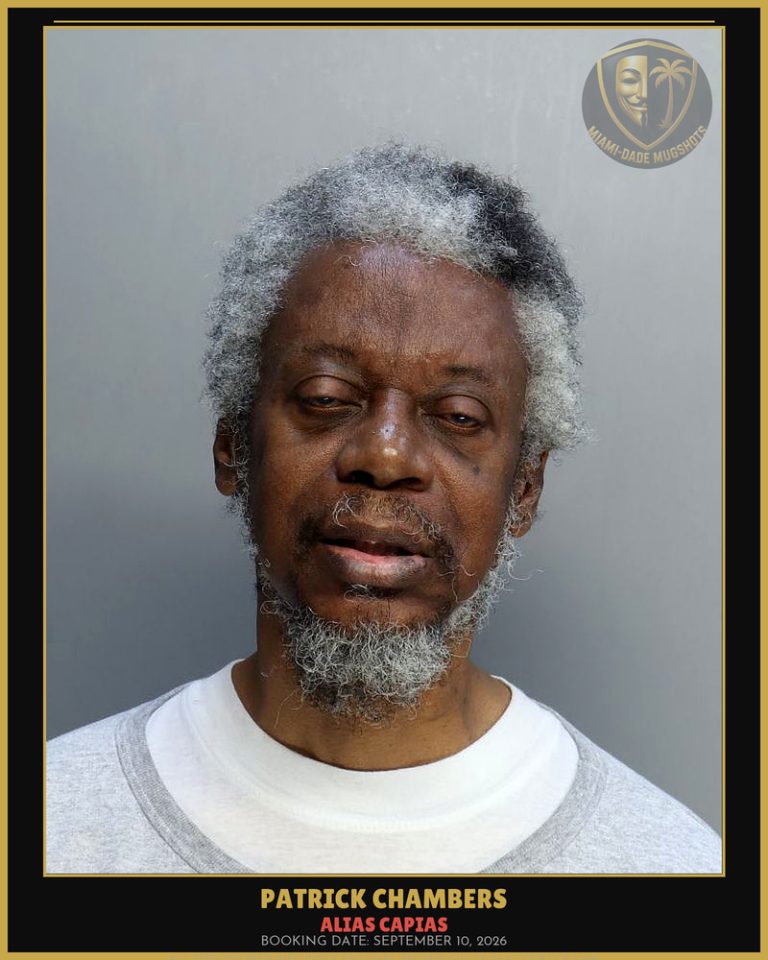 Chambers Patrick  Noel Arrested – ALIAS CAPIAS – Miami-Dade County (September 10, 2026)