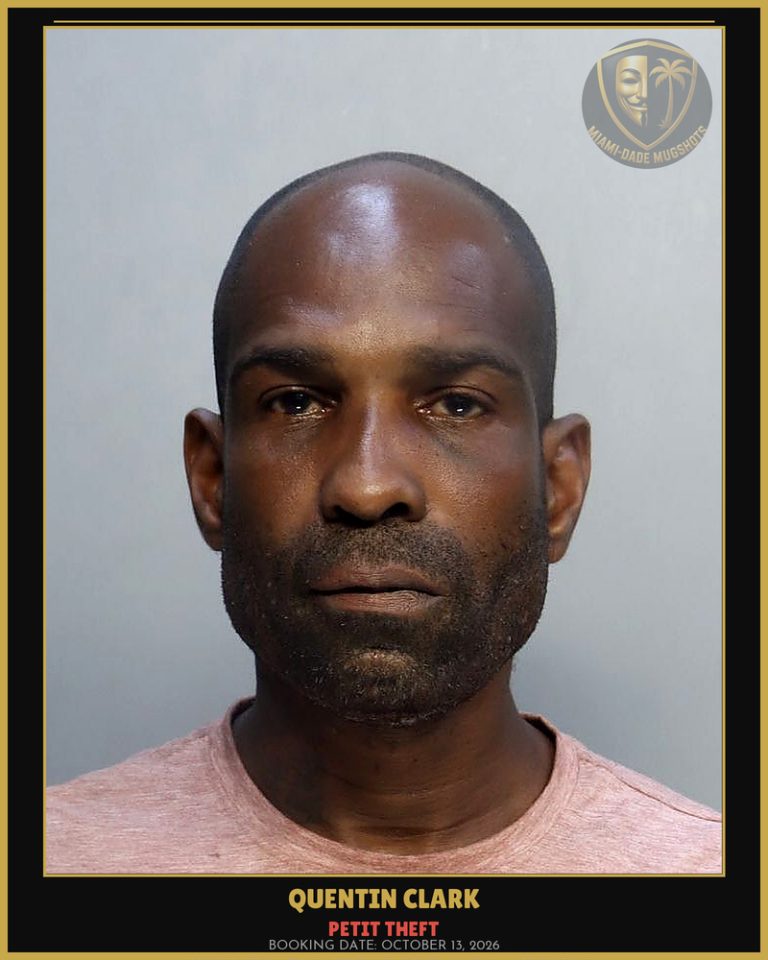 Clark Quentin  Cyril Arrested – PETIT THEFT – Miami-Dade County (October 13, 2026)