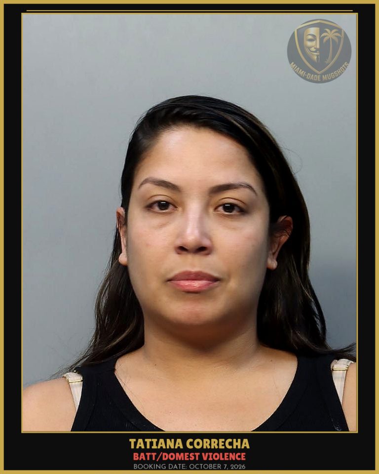 Correcha Tatiana Arrested – BATT/DOMEST VIOLENCE – Miami-Dade County (October 7, 2026)