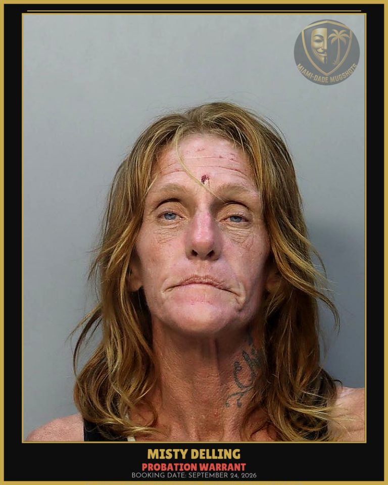 Delling Misty Juanita Arrested – PROBATION WARRANT – Miami-Dade County (September 24, 2026)
