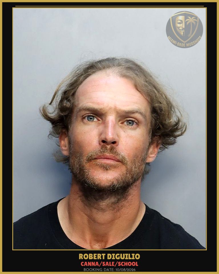 Diguilio Robert  Paul Arrested – Canna/SALE/SCHOOL – Miami-Dade County (Unknown)