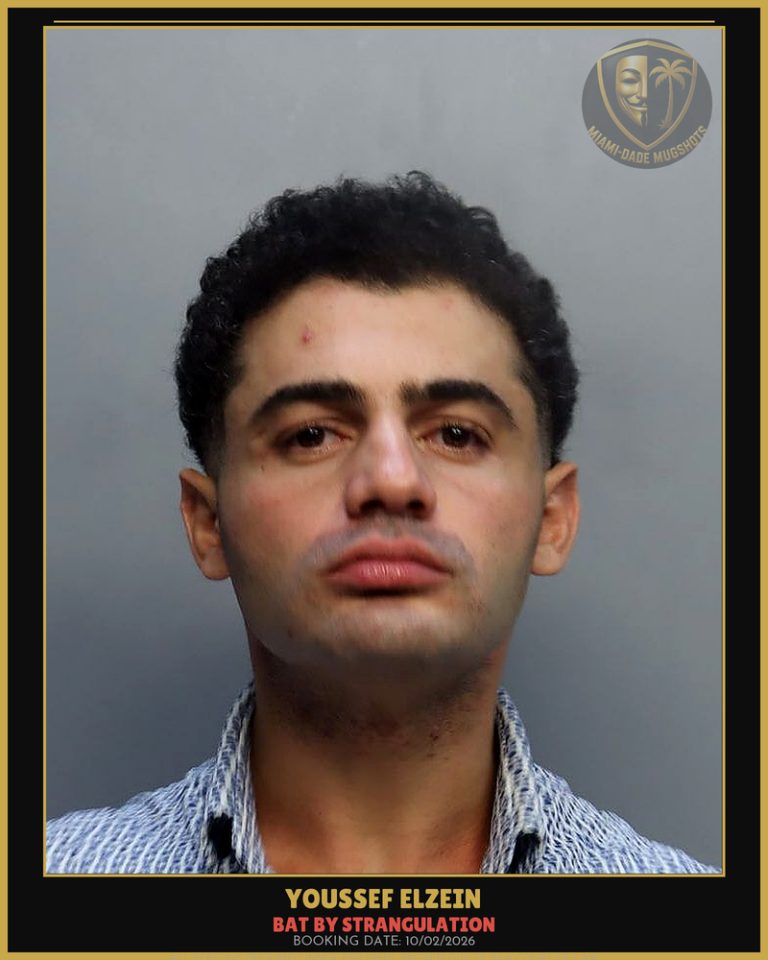 Elzein Youssef Arrested – BAT BY STRANGULATION – Miami-Dade County (Unknown)