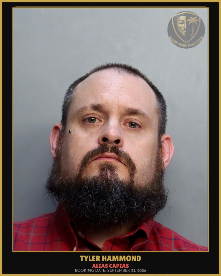 Hammond Tyler  Joshua Arrested – ALIAS CAPIAS – Miami-Dade County (September 23, 2026)
