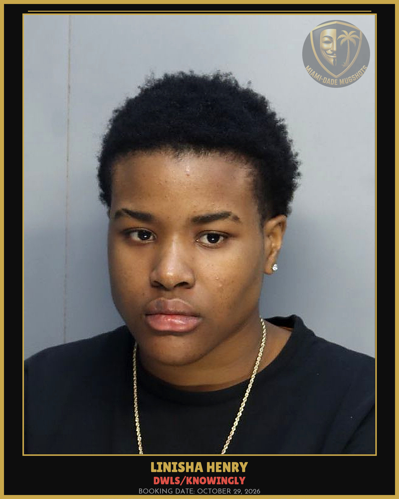 Henry Linisha Junora Arrested – Dwls/Knowingly – Miami-Dade County (October 29, 2026)