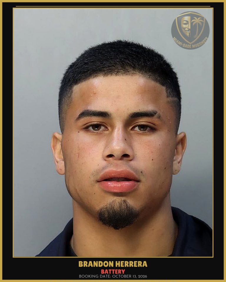 Herrera Brandon Alexander Arrested – BATTERY – Miami-Dade County (October 13, 2026)