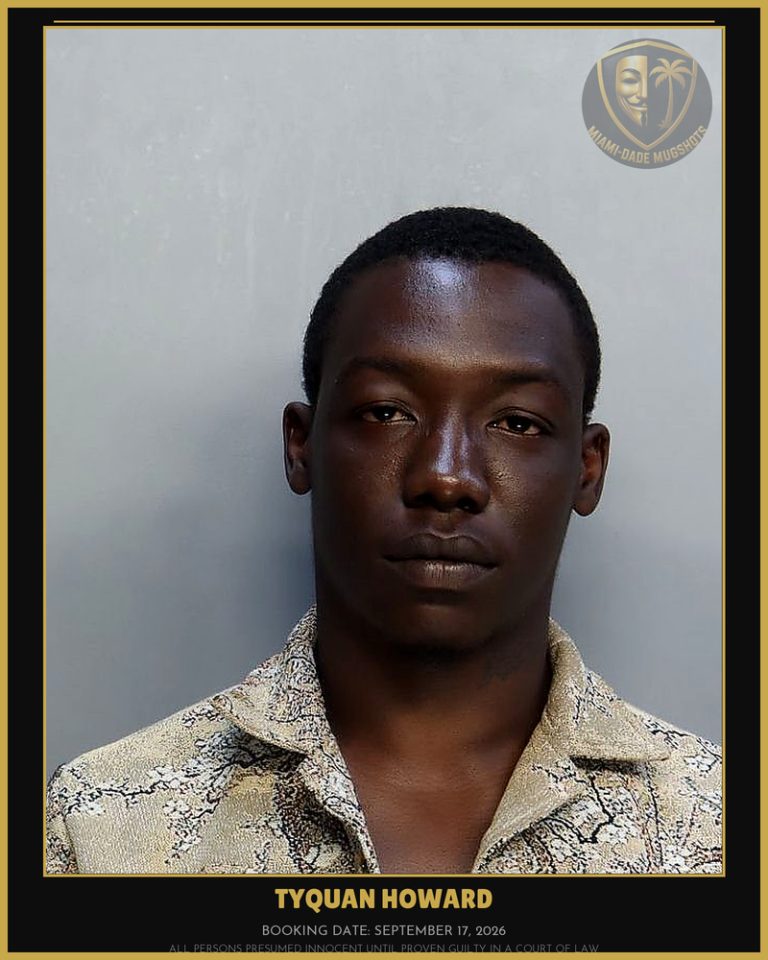 Howard Tyquan  Lamar Arrested – Miami-Dade County (September 17, 2026)