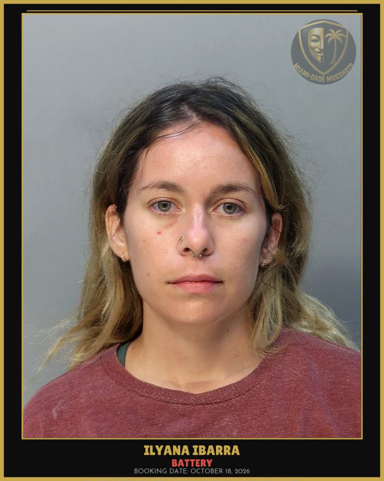 Ibarra Ilyana Arrested – BATTERY – Miami-Dade County (October 18, 2026)