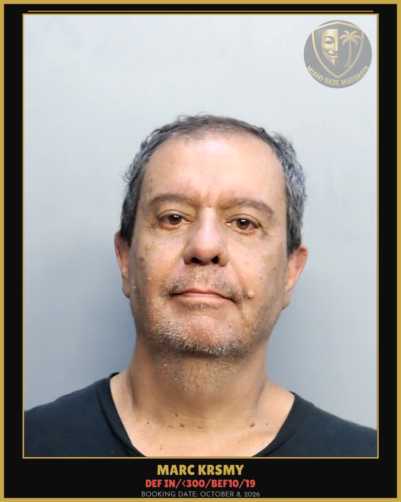 Krsmy Marc Arrested – Def In/<300/Bef10/19 – Miami-Dade County (October 8, 2026)