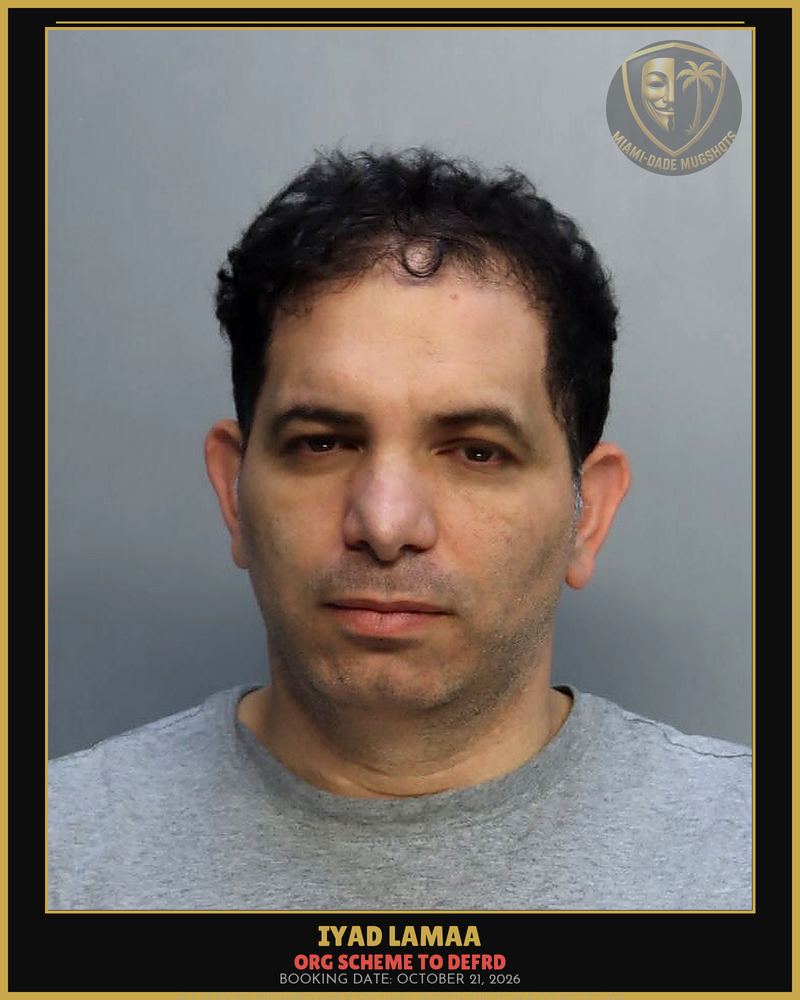 Lamaa Iyad Mezher Arrested – Org Scheme To Defrd – Miami-Dade County (October 21, 2026)