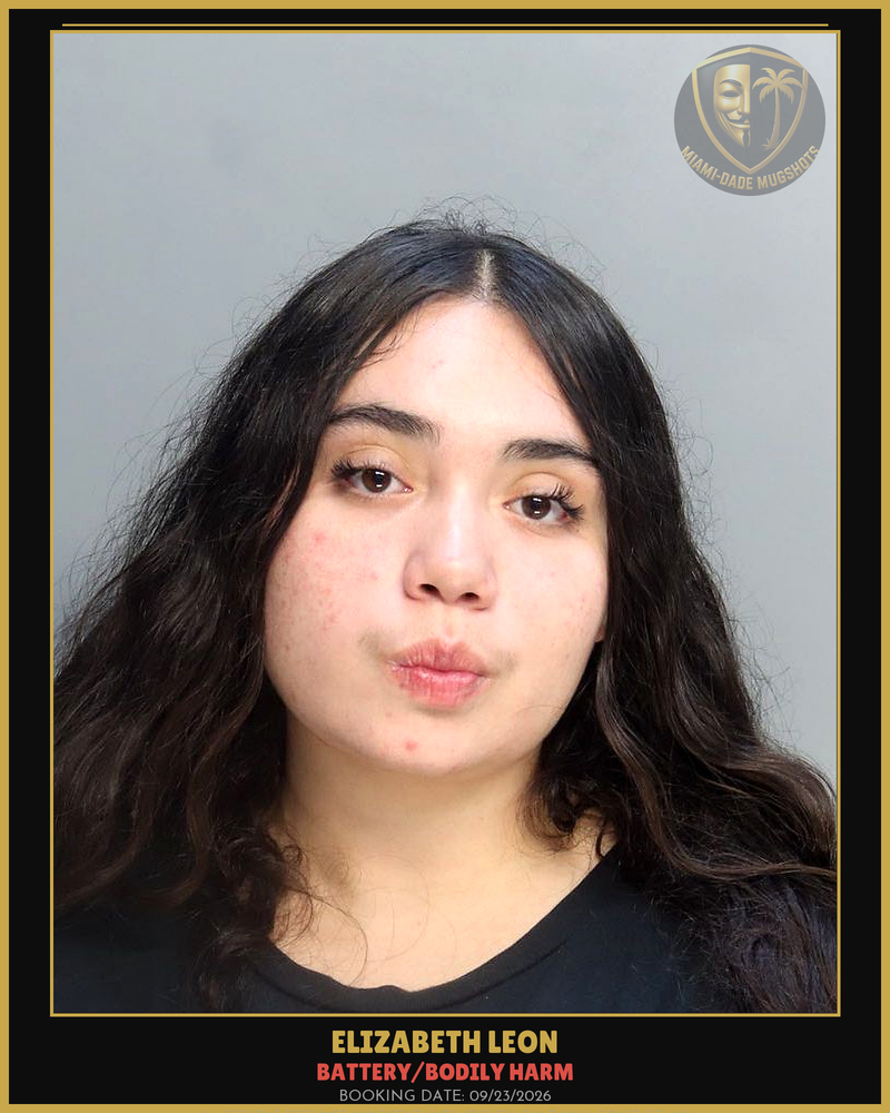 Leon Elizabeth Arrested – Battery/Bodily Harm – Miami-Dade County (Unknown)