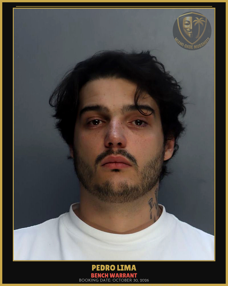 Lima Pedro  Favro Arrested – Bench Warrant – Miami-Dade County (October 30, 2026)