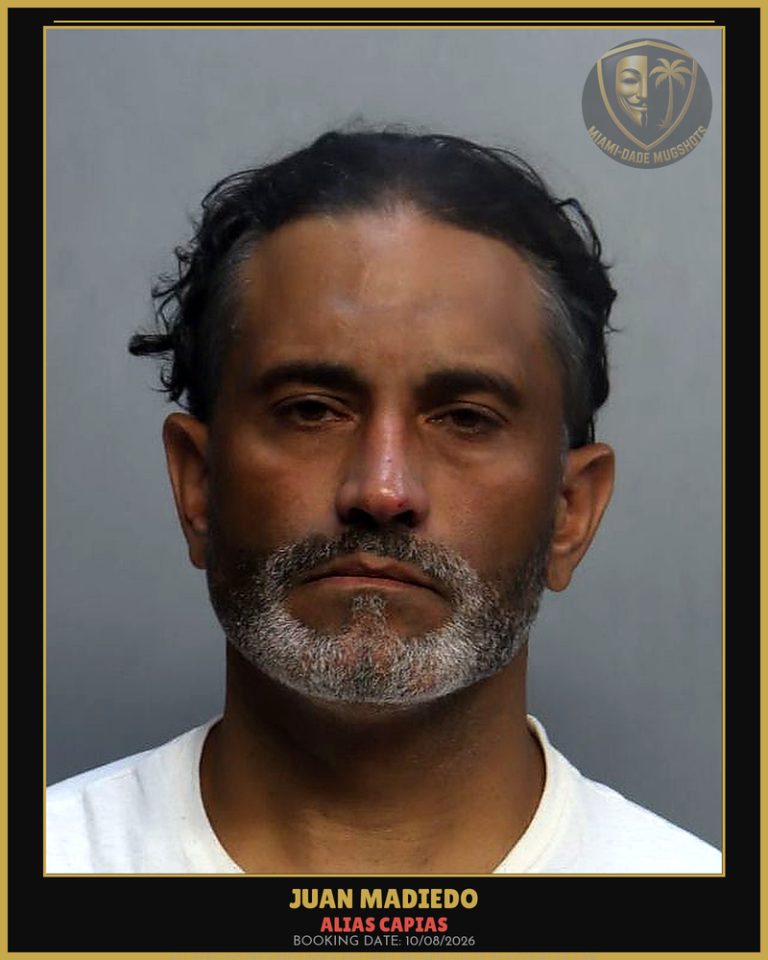 Madiedo Juan Arrested – ALIAS CAPIAS – Miami-Dade County (Unknown)